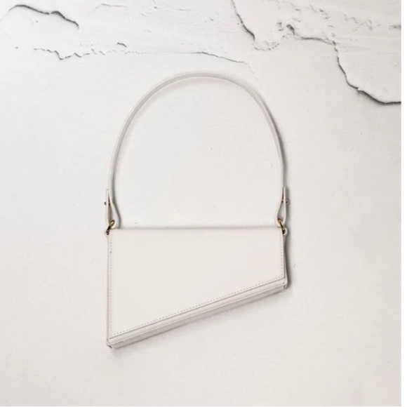 AUPEN- Structured purpose Asymmetrical Shoulder Purse - Picture 4 of 14